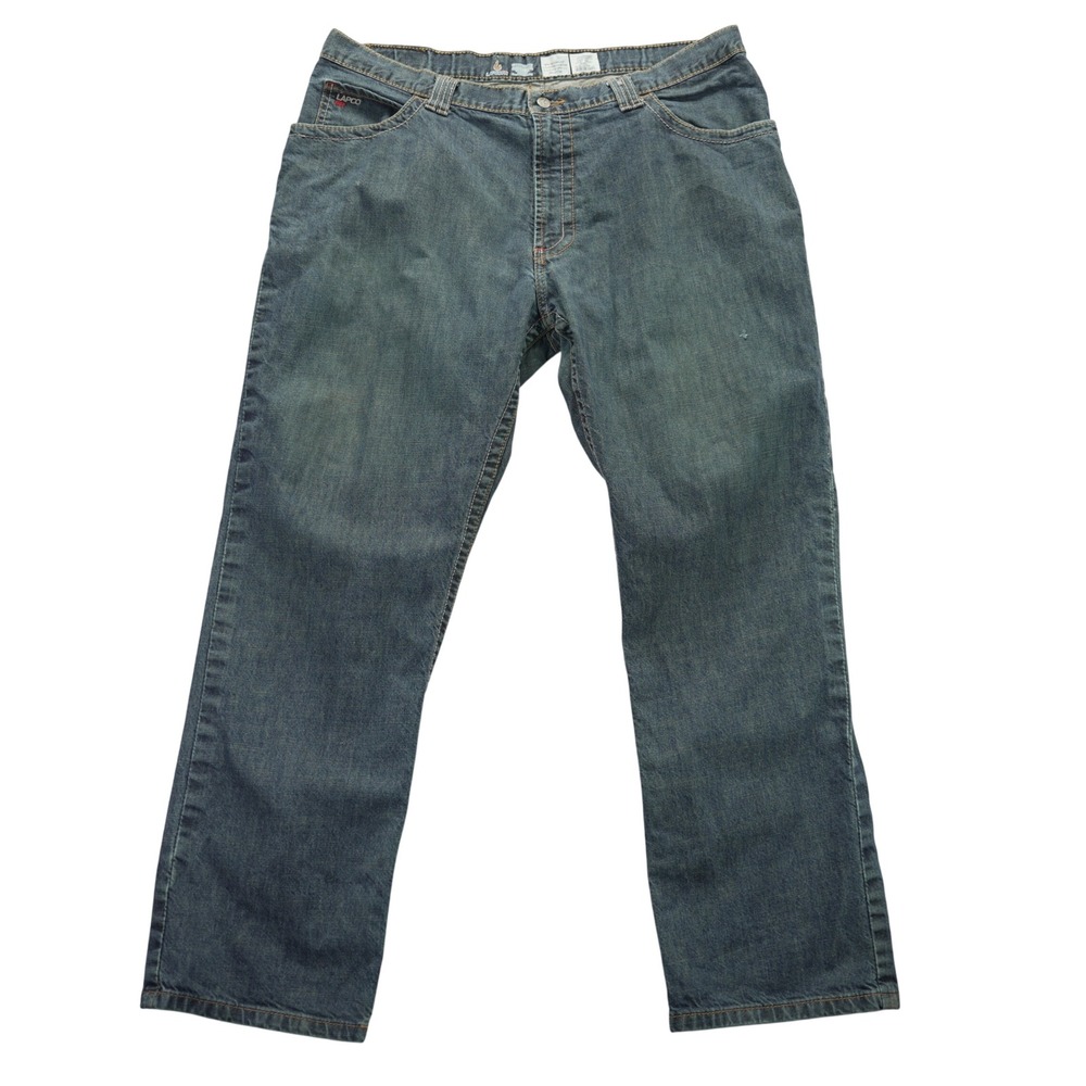 LAPCO FR Flame Resistant Work Jeans Mens 40x32 Blue Denim NFPA 2112 ASTM F1506